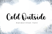 Cold Outside - Lovely Script, a Script Font by Sronstudio (Thumbnail 1 of 10)