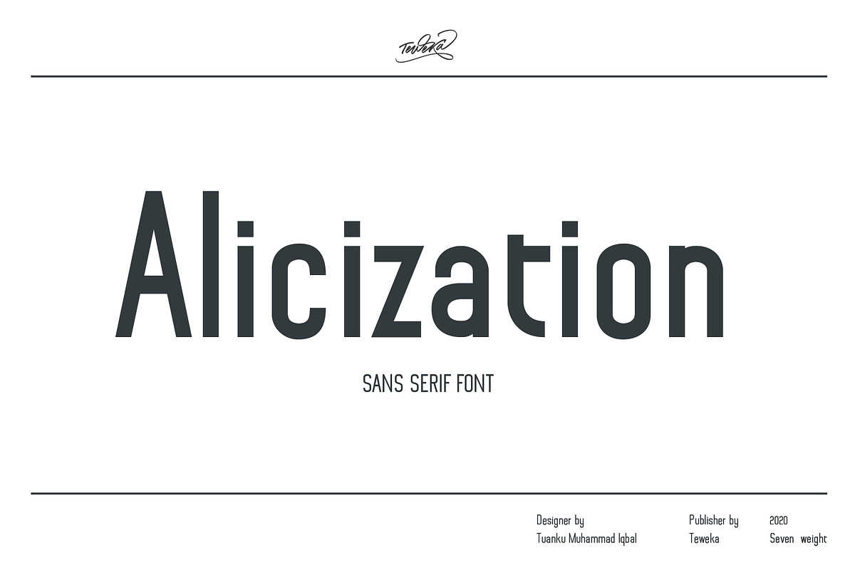 Alicization - Sans Serif
