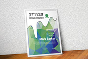 Certificate Word | PSD | AI, a Stationery Template by Curve Design (Thumbnail 1 of 3)