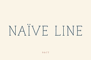 Naive Line Font Collection, a Serif Font by S&C Type (Thumbnail 1 of 10)