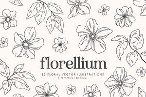Floral Vector Illustrations