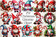 Christmas Candy Cane Icing Gnome, an Illustration by DreamPrint404 (Thumbnail 1 of 4)
