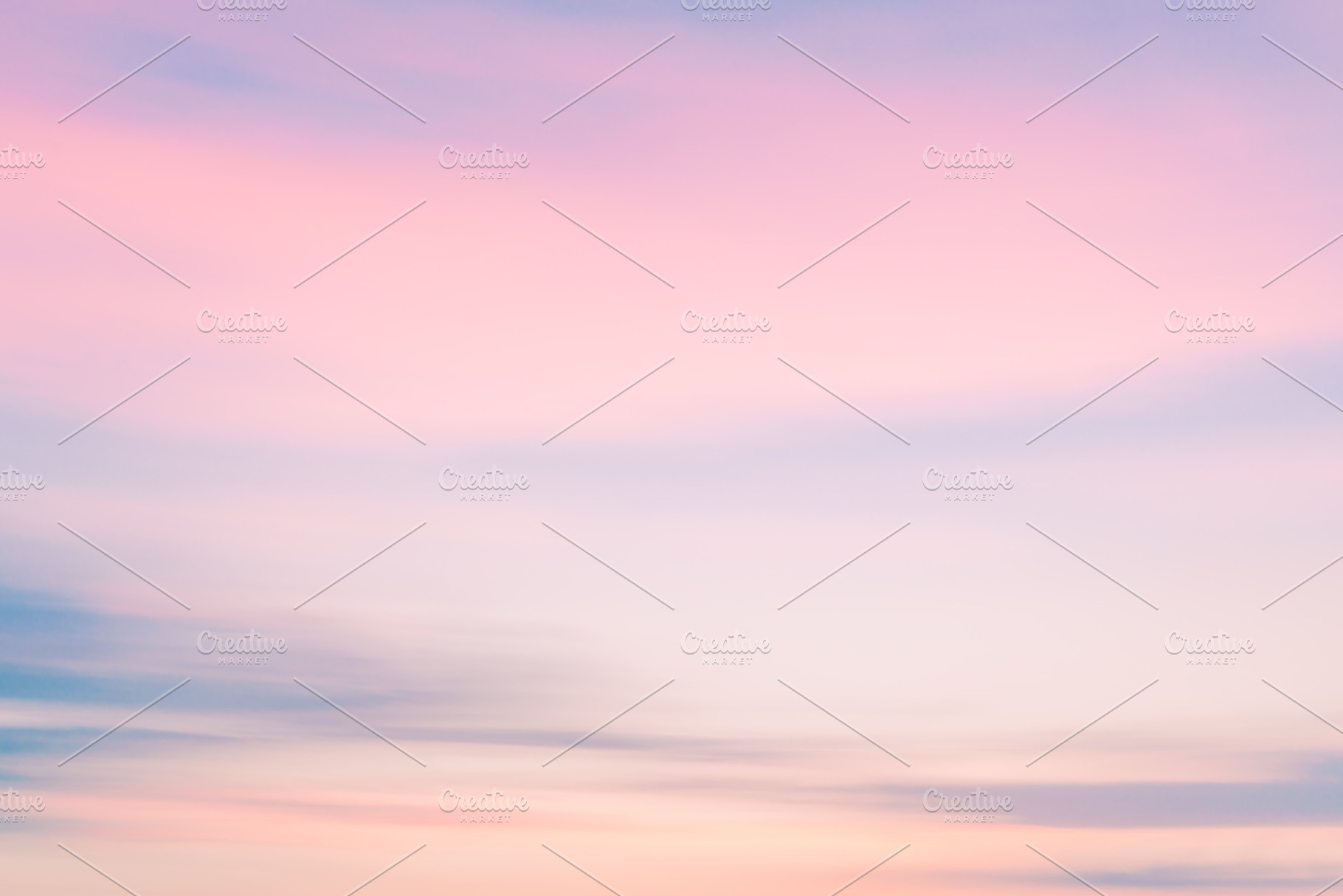 Defocused colorful sunset sky, a Nature Photo by Irina Moskalev