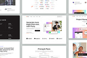 Fluxy Multi layout Framer, a Landing Page Template by Lumina_ui_ux202 (Thumbnail 3 of 6)