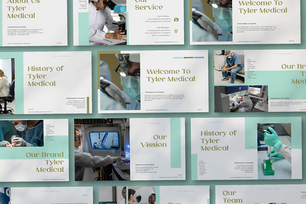Tyler Medical Google Slides Template, a Presentation Template by nyilstudio (Photo 6 of 7)