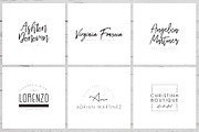 Minimal Premade Logo Bundle V01, a Branding & Logo Template by XpertgraphicD (Thumbnail 6 of 9)