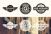 Vintage Gear Badges, a Branding & Logo Template by Yusof Mining (Thumbnail 3 of 5)