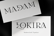 CF Lokira - modern Elegant Serif, a Serif Font by Indotype Foundry (Thumbnail 5 of 10)