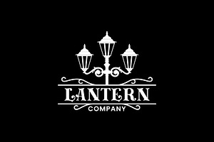Lantern Street Lamp Logo, a Branding & Logo Template by Atlantis X Nurman Arbai