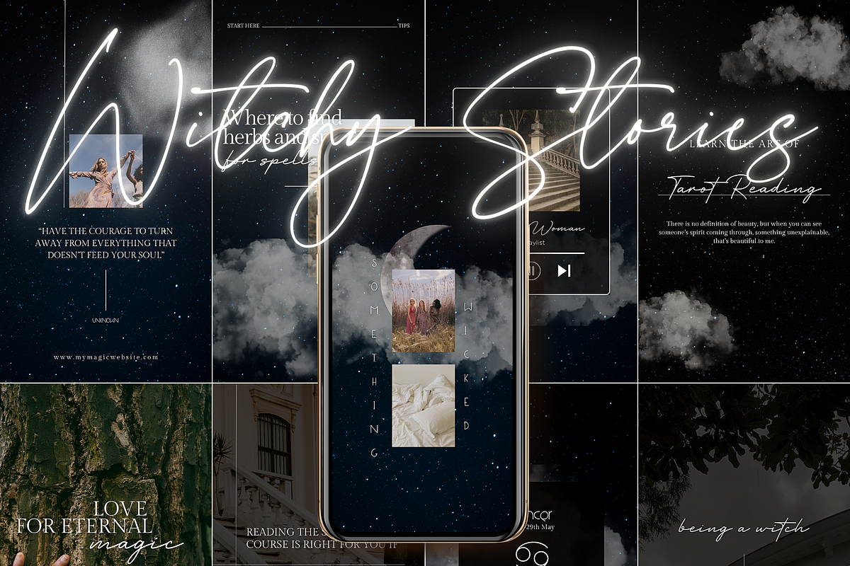 Witchy Astrology Instagram Story, a Social Media Template by Story Native (Photo 4 of 8)