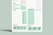 Minimal Daily Planner Template, a Stationery Template by MightyDesign (Thumbnail 5 of 8)