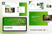 Ecology Presentation PowerPoint, a Presentation Template by SquidPixey (Thumbnail 1 of 6)