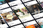 Instagram Posts Templates, a Templates & Theme by Carlos Fernando (Thumbnail 8 of 8)
