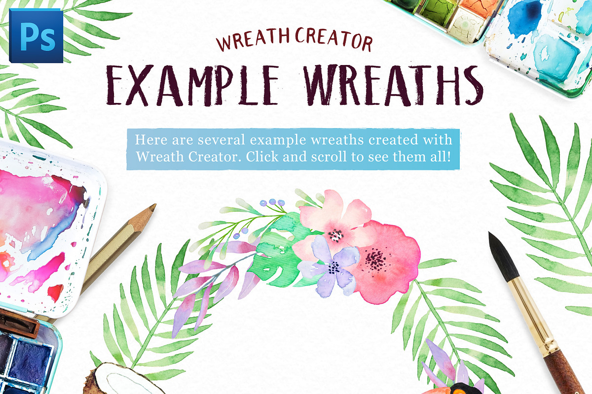 Universal Wreath Creator Pro, a Plug-in Add-On by Drifter Studio (Photo 5 of 6)