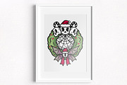Spooky Christmas - PNG illustrations, a Seasonal Illustration by Sonch' s Curiosities (Thumbnail 4 of 4)