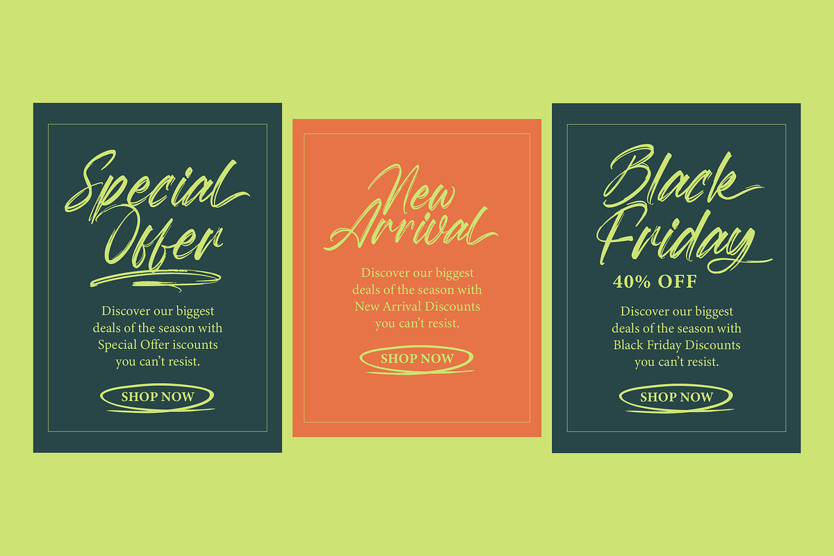 Megatter Breathin Modern Bruh Font, a Script Font by Letterena Studios Script (Photo 2 of 15)