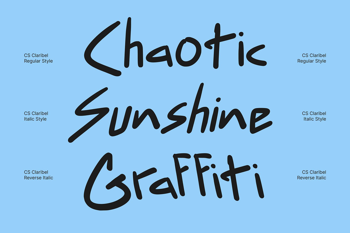 CS Gesture – Handwritten Font, a Handwritten Font by Craft Supply Co. (Photo 3 of 8)