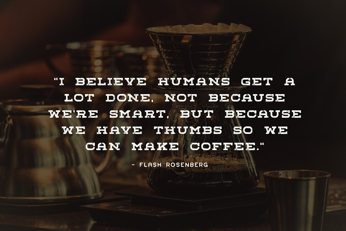 Kicking Horse - 4 Font Family preview 5
