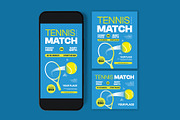 Tennis Match Flyer, a Flyer Template by graphicook (Thumbnail 5 of 6)