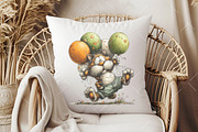 Whimsical Easter Cat Clipart, an Illustration by OK Design (Thumbnail 6 of 6)
