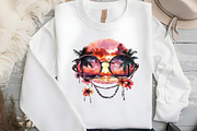 Watercolor Boho Summer ClipArt, an Illustration by DreamCafeArt (Thumbnail 4 of 5)