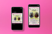 Pastel Y2K Podcast Live Flyer Set, a Flyer Template by graphicook (Thumbnail 3 of 3)