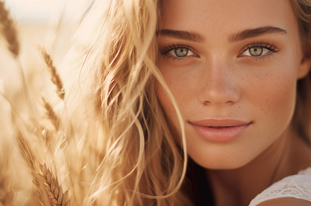 Summer Vibes. Portrait of a Cheerful Woman, a Beauty & Fashion Photo by Iconogenic