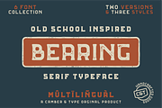 Bearing - Type Family, a Serif Font by Camber & Type (Thumbnail 1 of 6)