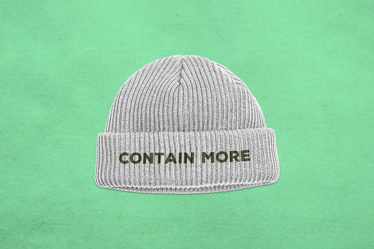 Beanie Mockup, a Hat Mockup by Uncentrifuged Pressure (Photo 10 of 11)