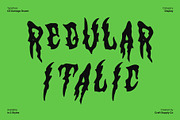 CS Damage Drawn, a Blackletter Font by Craft Supply Co. (Thumbnail 3 of 8)
