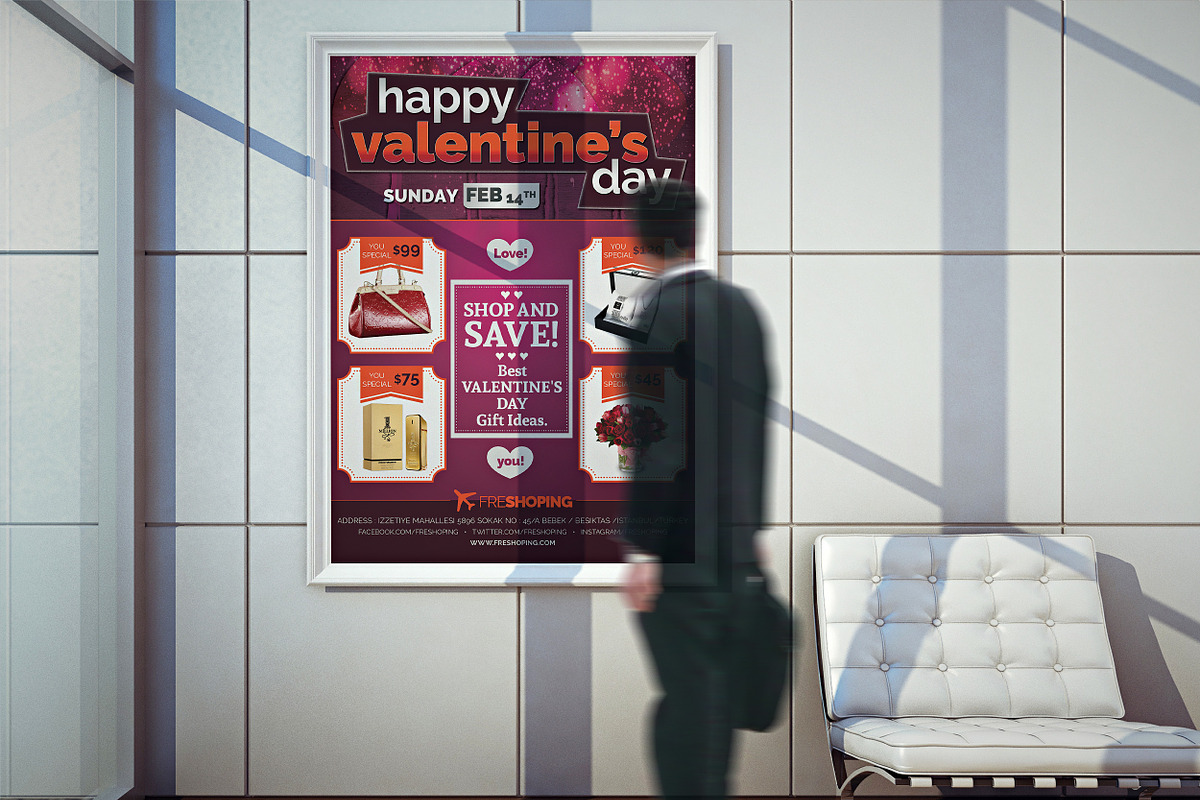 Happy Valentine's Day Flyer, a Flyer Template by fatihakdemir (Photo 2 of 4)