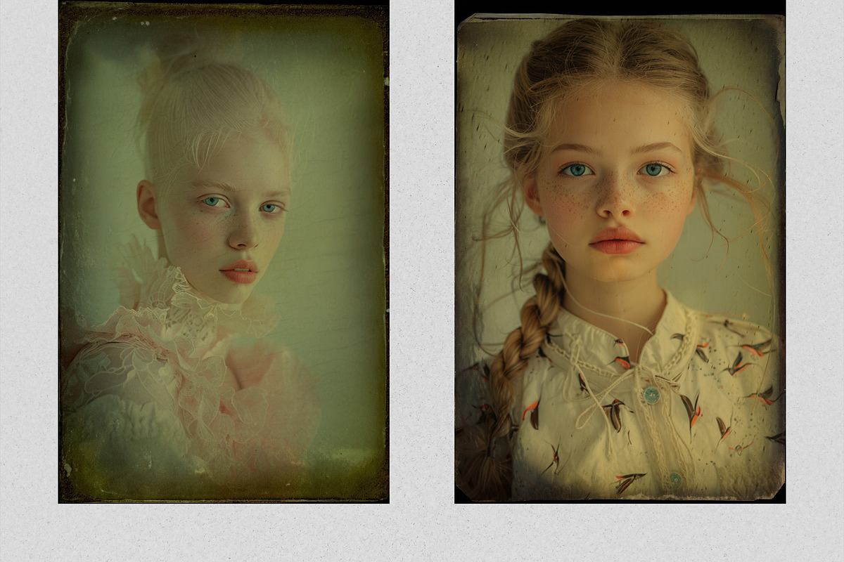 Retro Fade Charm Effect Overlays, a Brushes & More by PhotoSpirit (Photo 6 of 8)