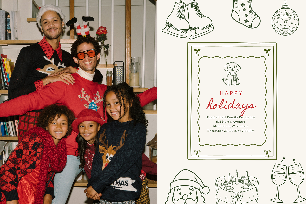 Christmas Frames Whimsy Set, a Seasonal Illustration by digital.incubator.yum (Photo 7 of 18)