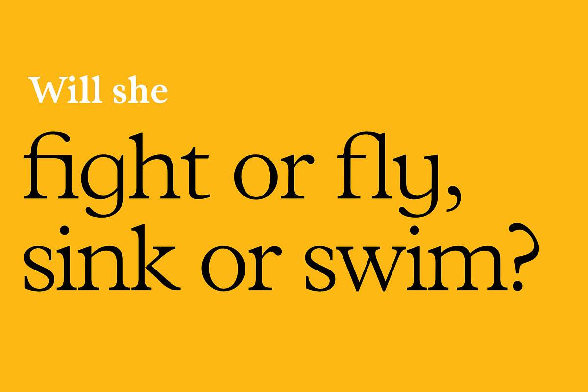 Afons Infant typeface family, a Serif Font by Andy Peat (Photo 2 of 5)