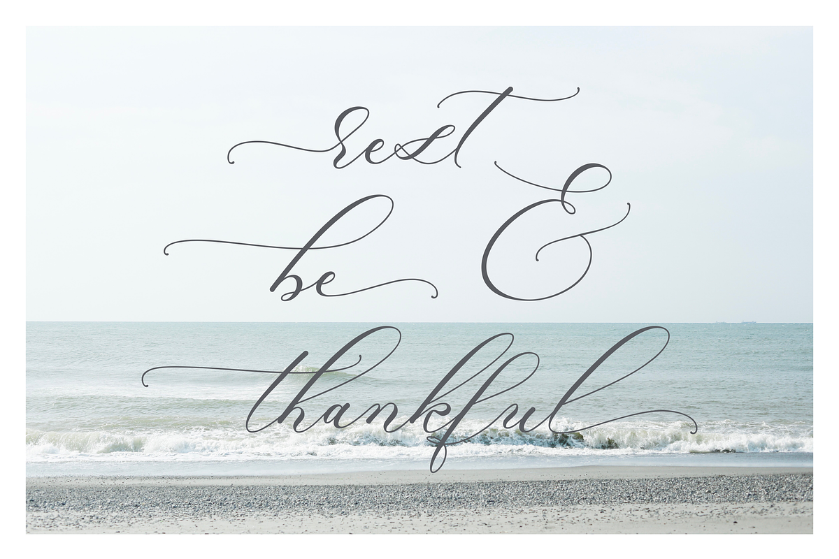 Raja Ampat - Modern Wedding Fonts preview 8