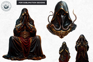 The Call Of Cthulhu Clipart Set