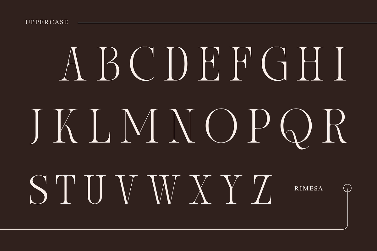 Eqicb - Branding Logo Font, a Serif Font by Nirmana Visual (Photo 2 of 10)