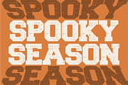 Haunted Varsity - Slab Serif Font, a Slab Serif Font by Pian45 Studio (Thumbnail 2 of 8)