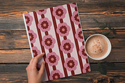 220+ Pink and Burgundy Patterns, a Pattern Graphic by Pattern Whimsy (Thumbnail 9 of 9)