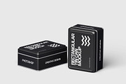 Rectangular Tin Can Mockup, a Packaging Mockup by Unerispace (Thumbnail 3 of 3)