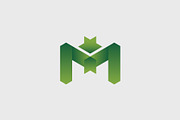 Letter M Leaf Logo, a Branding & Logo Template by Salman Shop (Thumbnail 1 of 4)