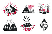 Camping Badges Part III, a Branding & Logo Template by 2dvillShop (Thumbnail 2 of 5)
