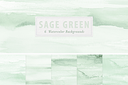 Sage Green Watercolor Backgrounds, a Graphic by Photohacklovers (Thumbnail 7 of 7)