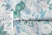 Spring Flowers Vintage Paper Pack, a Pattern Graphic by paper aesthetic (Thumbnail 5 of 7)