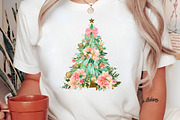 Watercolor Christmas Tree PNG, an Illustration by Canvas Craft (Thumbnail 5 of 5)