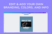 100 Church Social Media Graphics, a Social Media Template by Blue River Studio (Thumbnail 3 of 5)