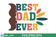 Best Dad Ever Father's Day SVG Desig, a Graphic by mh_arif (Thumbnail 3 of 4)
