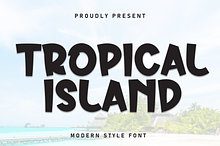 Tropical Island | Script Font