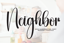 Neighbor | Script Font