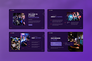 E-Games - Esports Gaming Powerpoint, a Presentation Template by SquidPixey (Thumbnail 4 of 7)